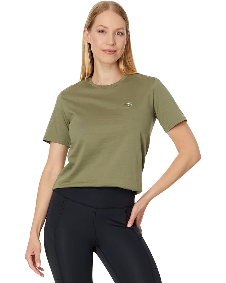 

Футболка Timberland Short Sleeve, цвет Cassel Earth