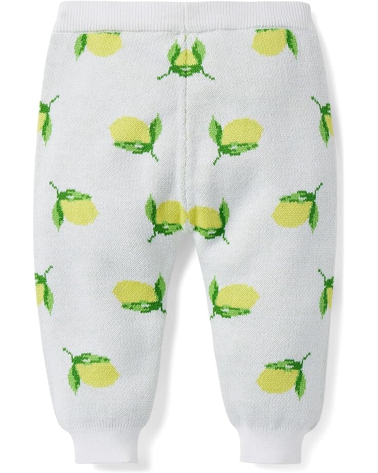

Брюки Janie and Jack Lemon Sweater Pants, белый