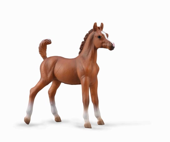 Collecta, Коллекционная статуэтка, Каштановый арабский жеребенок collecta коллекционная статуэтка домашнее животное перуанская лошадь жеребенок пасо каштан