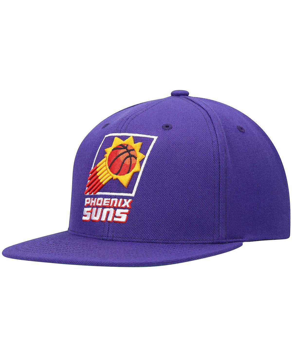 Мужская фиолетовая кепка Phoenix Suns Hardwood Classics Team Ground 2.0 Snapback Mitchell & Ness