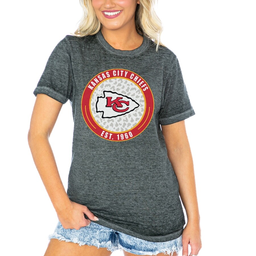 

Футболка с коротким рукавом Gameday Couture Kansas City Chiefs, угольный