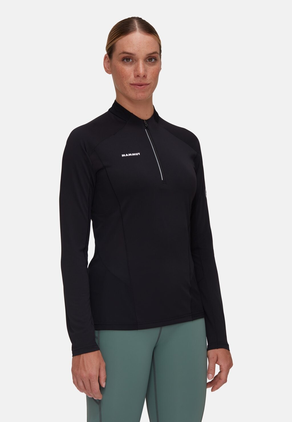 

Топ с длинными рукавами AENERGY FL HALF ZIP Mammut, цвет black