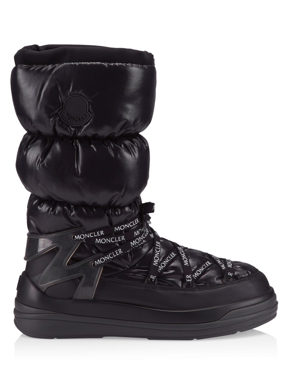 

Высокие зимние сапоги Insolux Puffer Moncler, черный