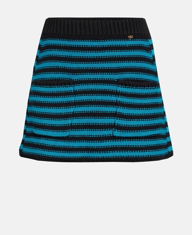 

Шерстяная юбка Sonia Rykiel, синий