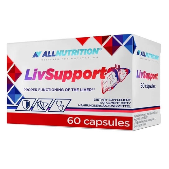 Allnutrition, - Ливсуппорт - 60 гапс