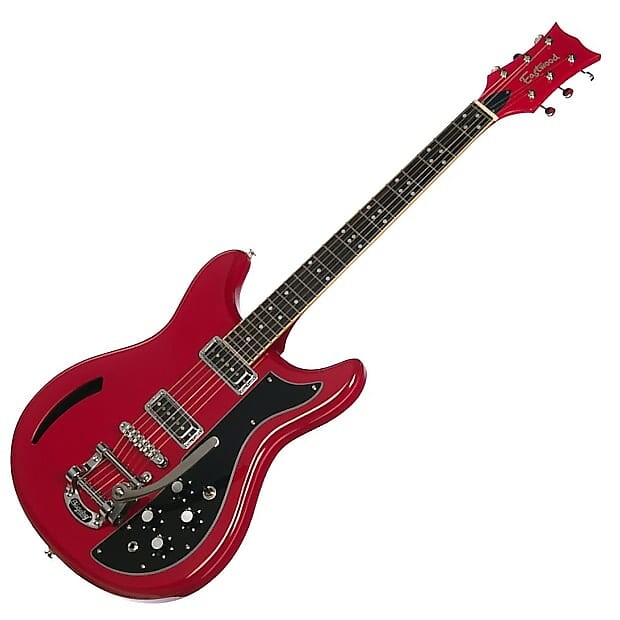 

Электрогитара Eastwood Custom K-200 DLX Tone Chambered Mahogany Body Bound Maple Set Neck 6-String Electric Guitar