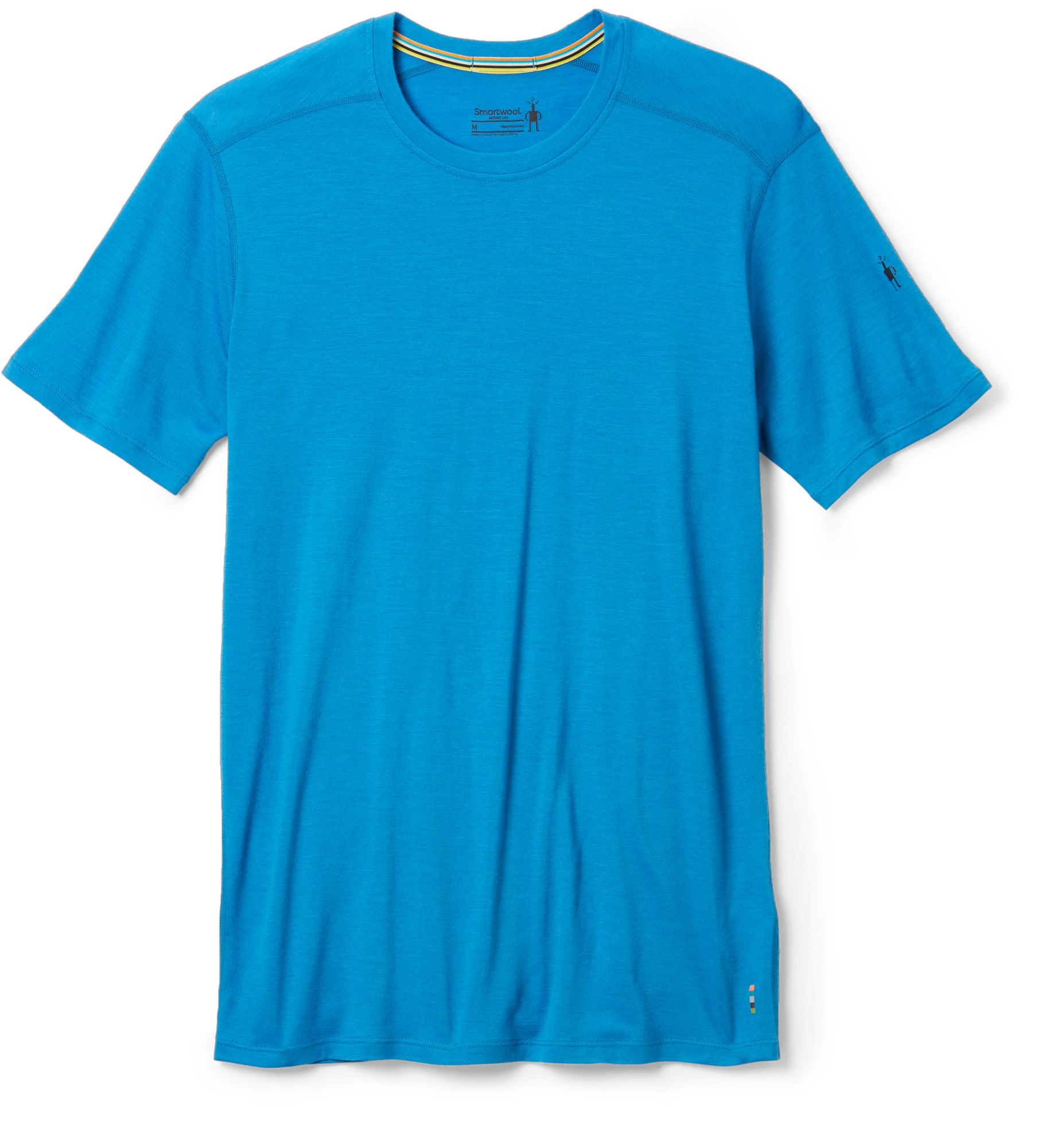 цена Классическая всесезонная футболка из мериноса — мужская Smartwool, синий
