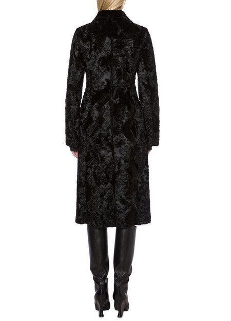 

Двубортное двустороннее пальто Alberta Ferretti, черный