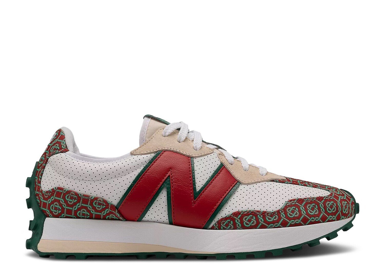 

Кроссовки New Balance Casablanca X 327 'Red Monogram', красный