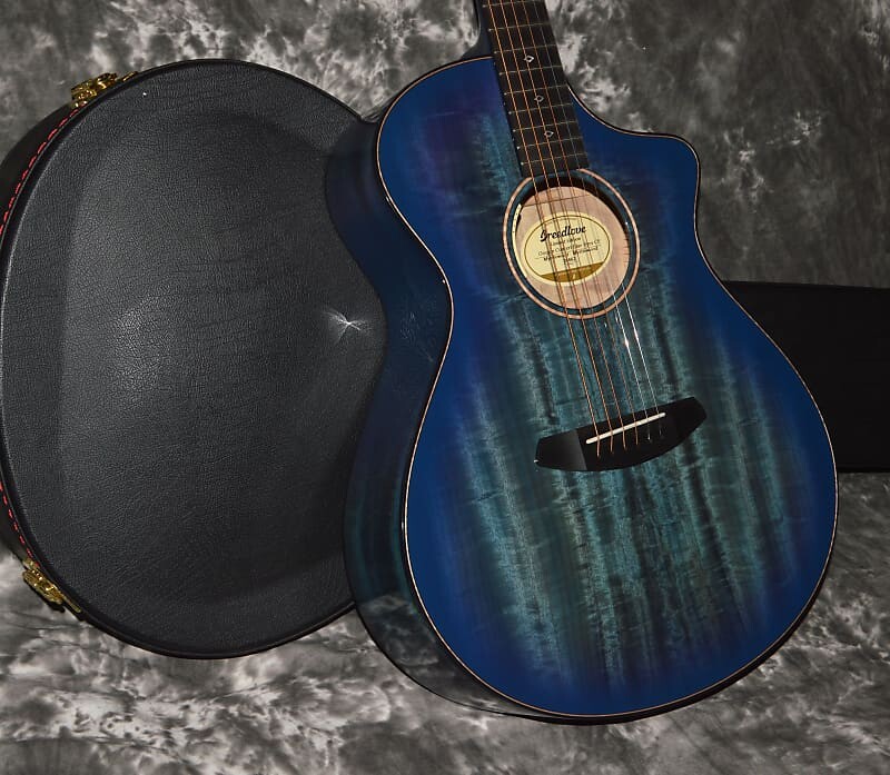

2022 Breedlove - Концерт в Орегоне, CE - Голубые глаза Oregon Concert CE