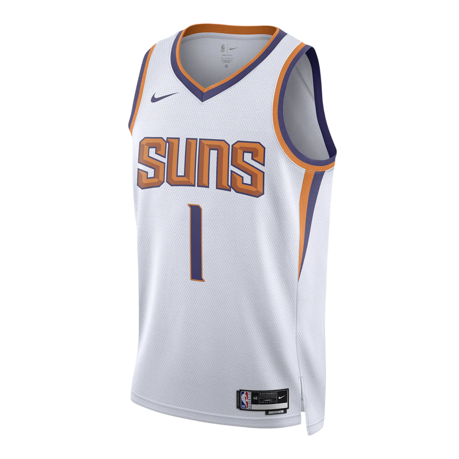 

Майка Nike Phoenix Suns Association Edition Dri-FIT NBA Swingman, белый
