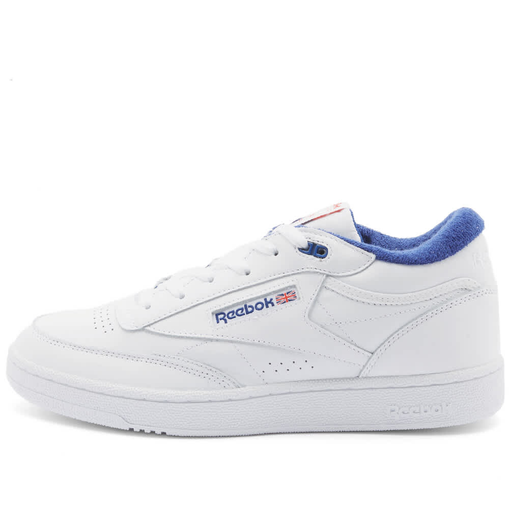 

Кроссовки Reebok Club C Mid II, белый/синий/красный