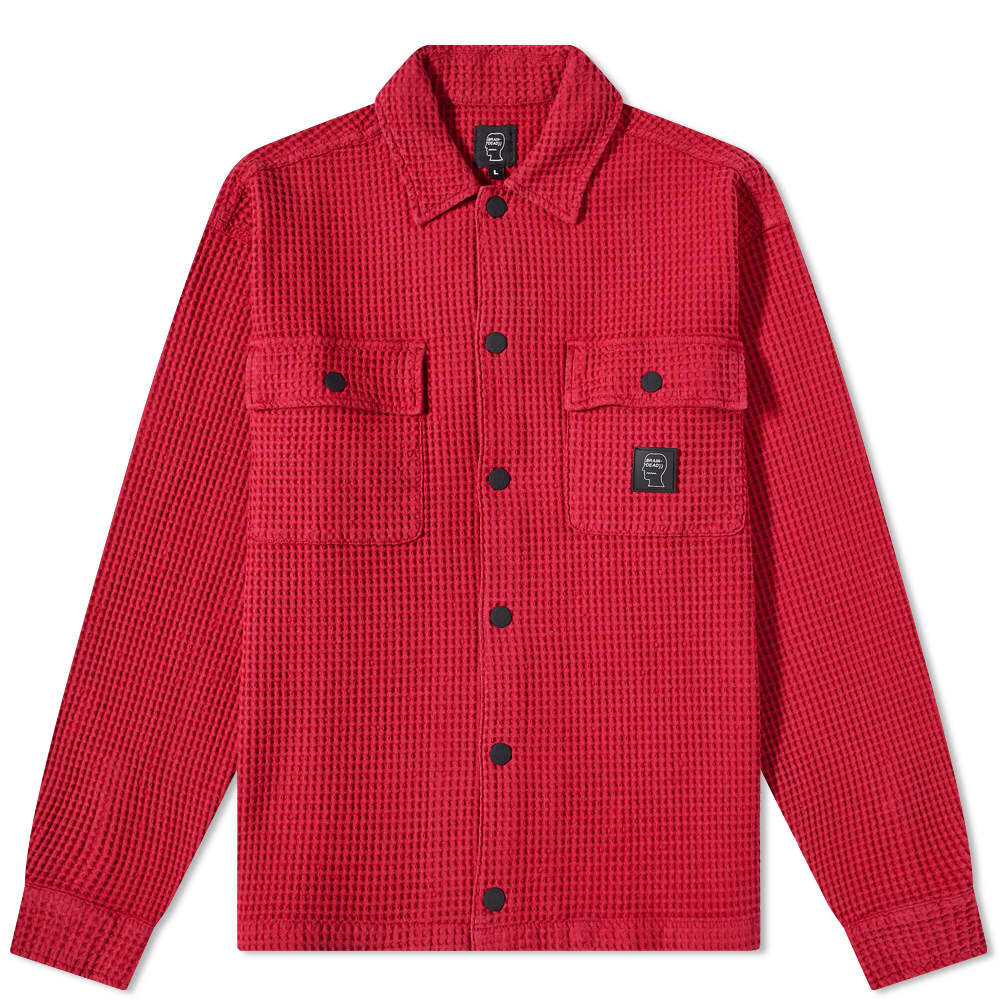 

Рубашка Brain Dead Waffle Snap Front Overshirt