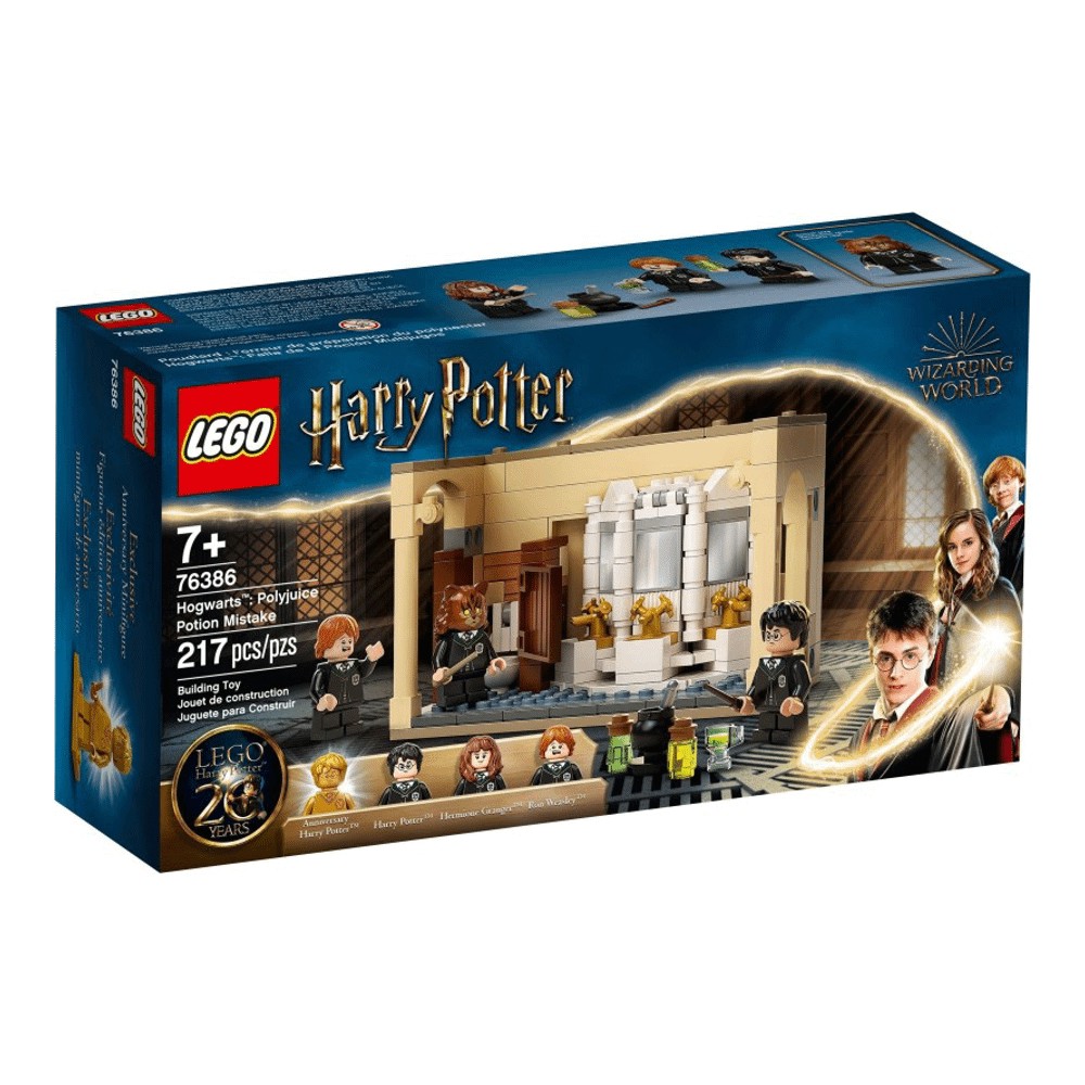 Конструктор LEGO Harry Potter 76386 Хогвартс: ошибка с оборотным зельем конструктор lego harry potter 76386 хогвартс ошибка с оборотным зельем