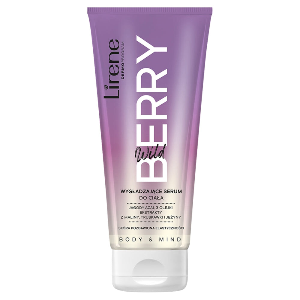 

Lirene Body & Mind разглаживающая сыворотка для тела Wild Berry 200мл