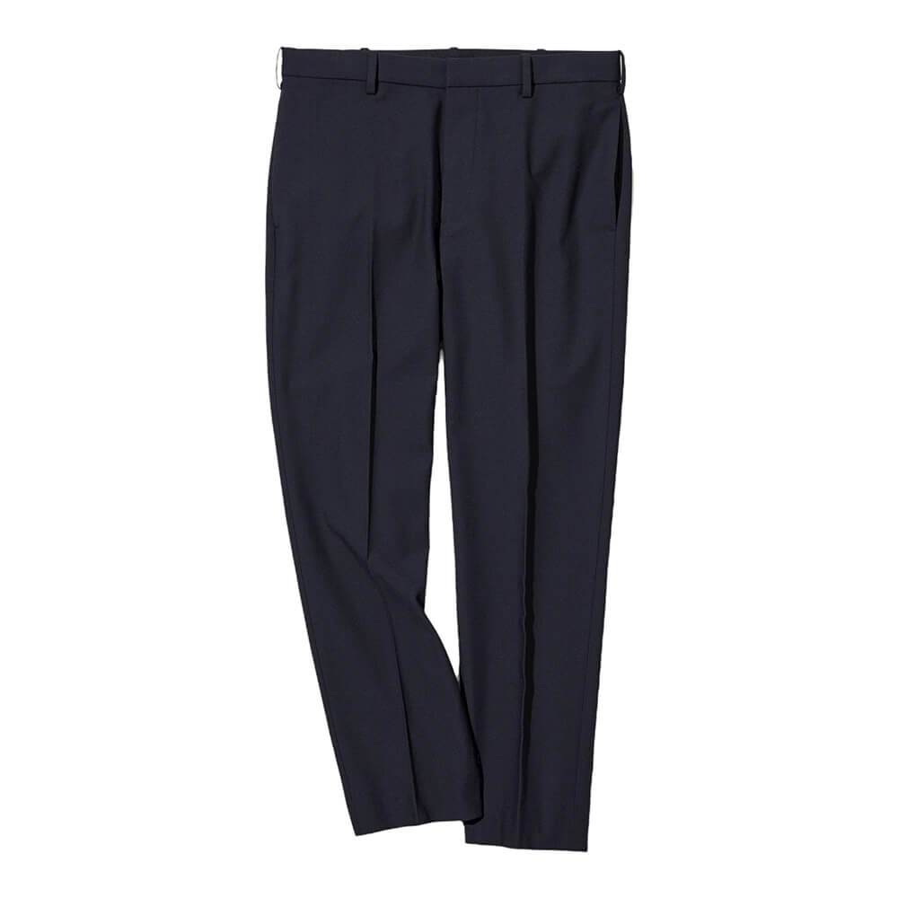 

Брюки Uniqlo Smart Ankle Length, темно-синий