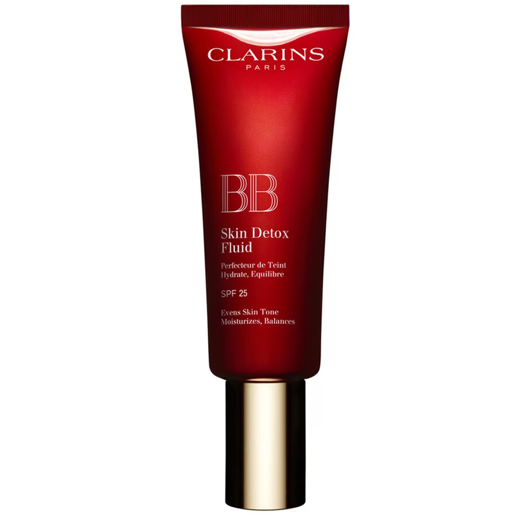 BB-крем Clarins Skin Detox Fluid SPF 25, оттенок 02 bb крем spf 25 clarins skin detox fluid 45 мл