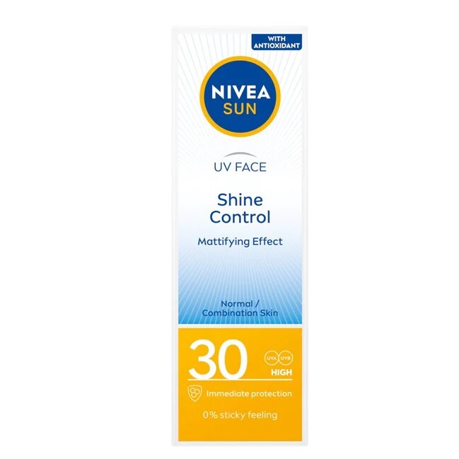 

Матирующий крем для лица Nivea Sun UV Face Shine Control SPF30, 50мл