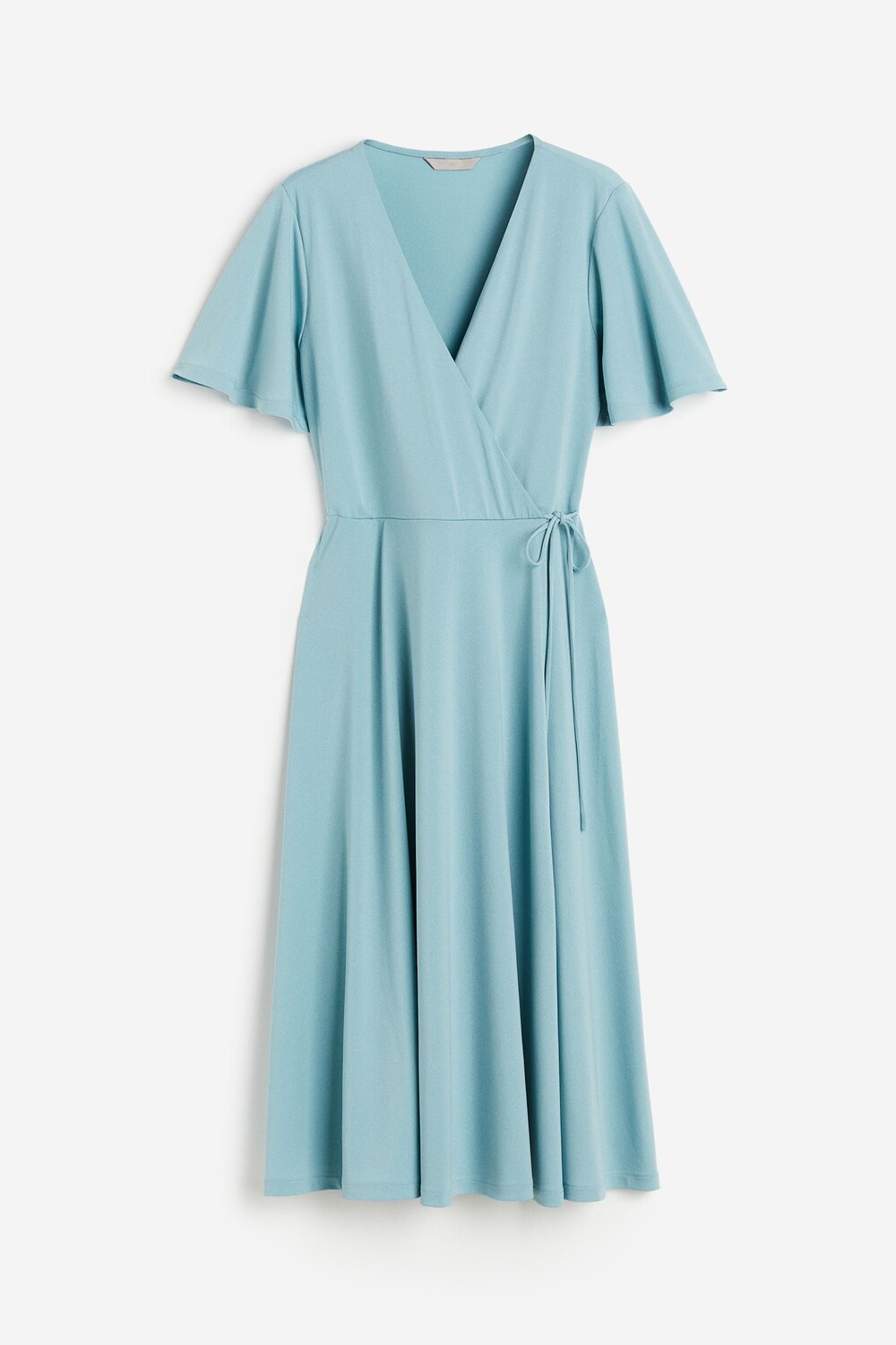 

Платье H&M Jersey Wrap, светло-бирюзовый