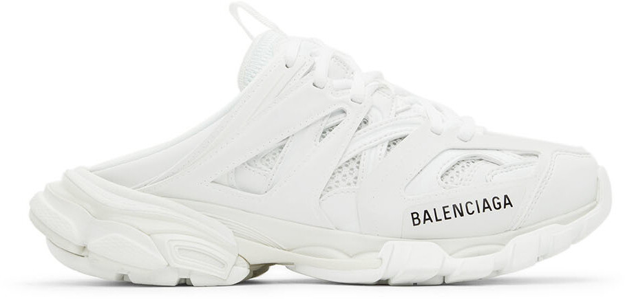 

Белые спортивные туфли без задника Balenciaga