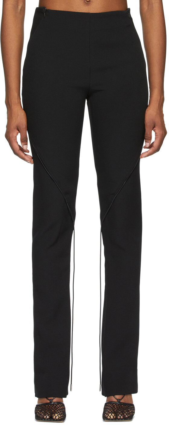 

Черные леггинсы с эластичной тесьмой Dion Lee