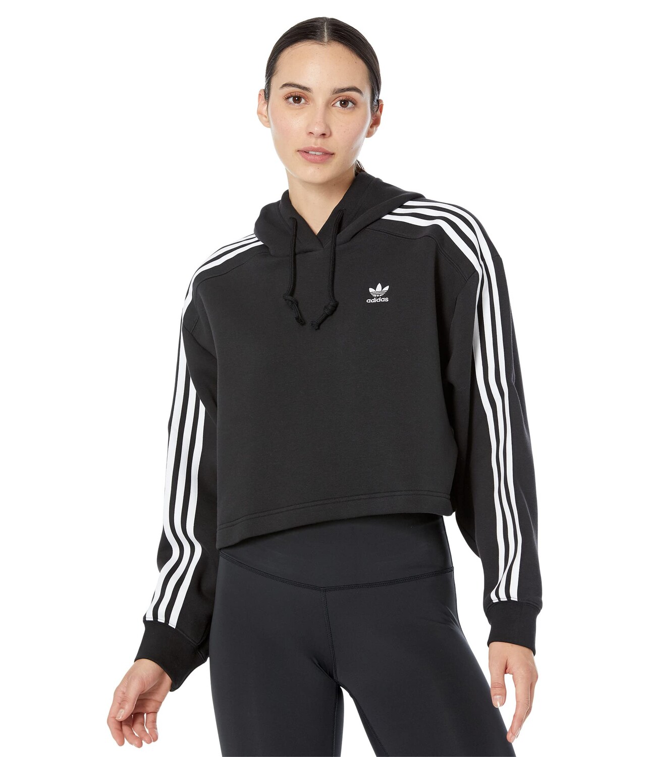 

Худи adidas Originals, 3-Stripes Short Hoodie