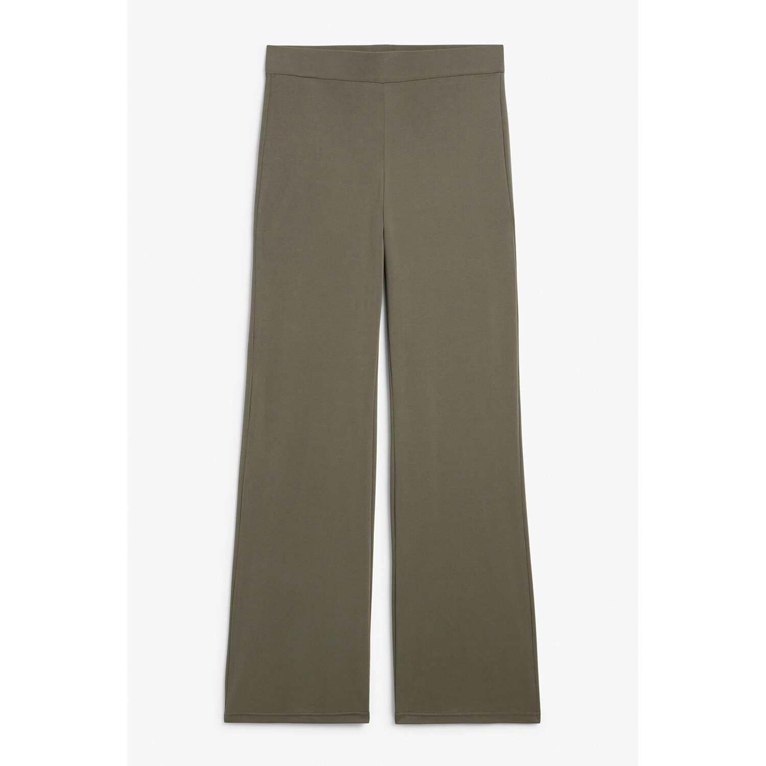 

Брюки Monki Wide leg super-soft, серо-коричневый