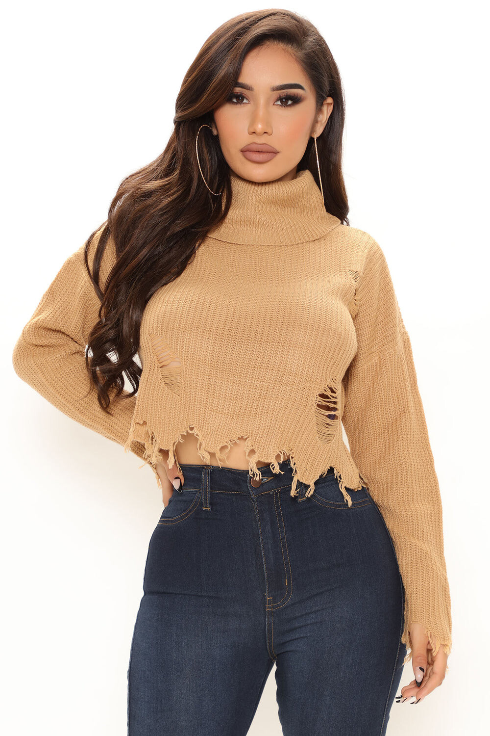 

Свитер Fashion Nova J4F1210S, загар