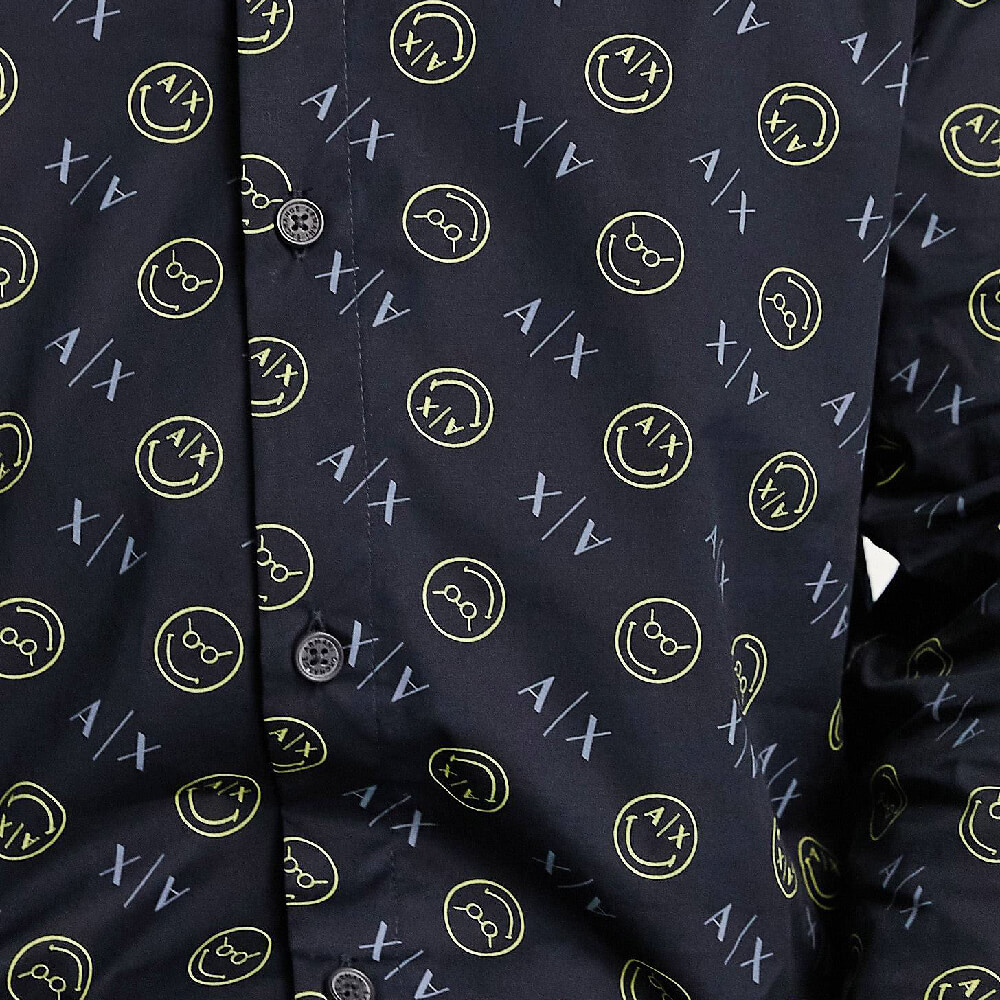 Armani Exchange x Smiley Face Print