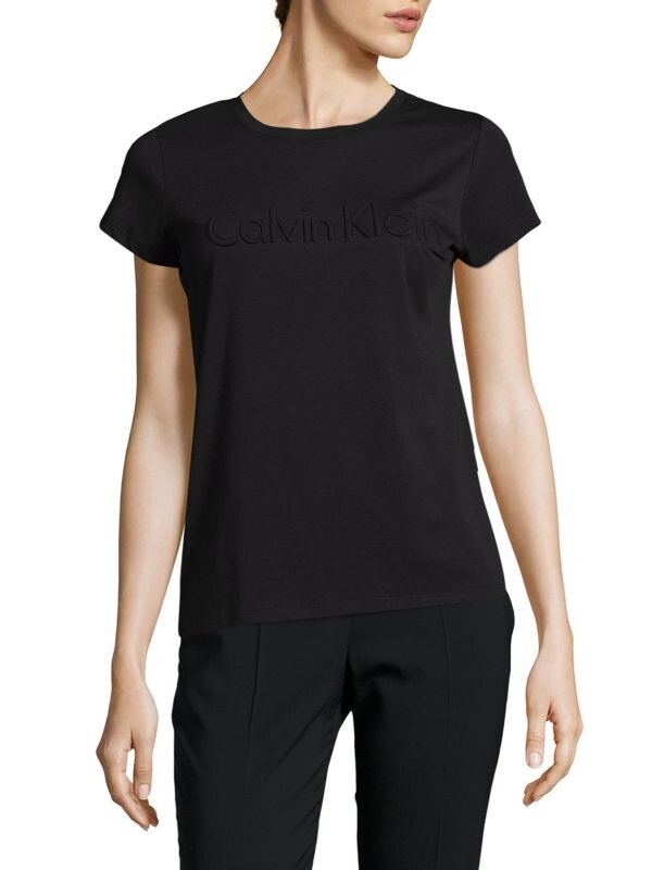 

Футболка Calvin Klein с логотипом, черный