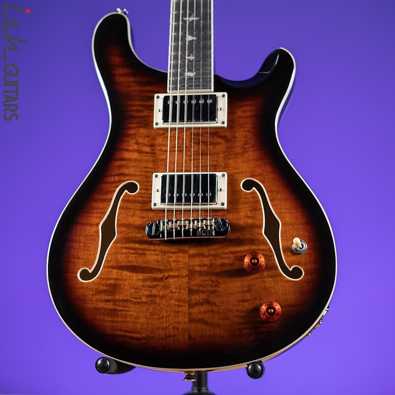 

Электрогитара PRS SE Hollowbody II Black Gold Sunburst