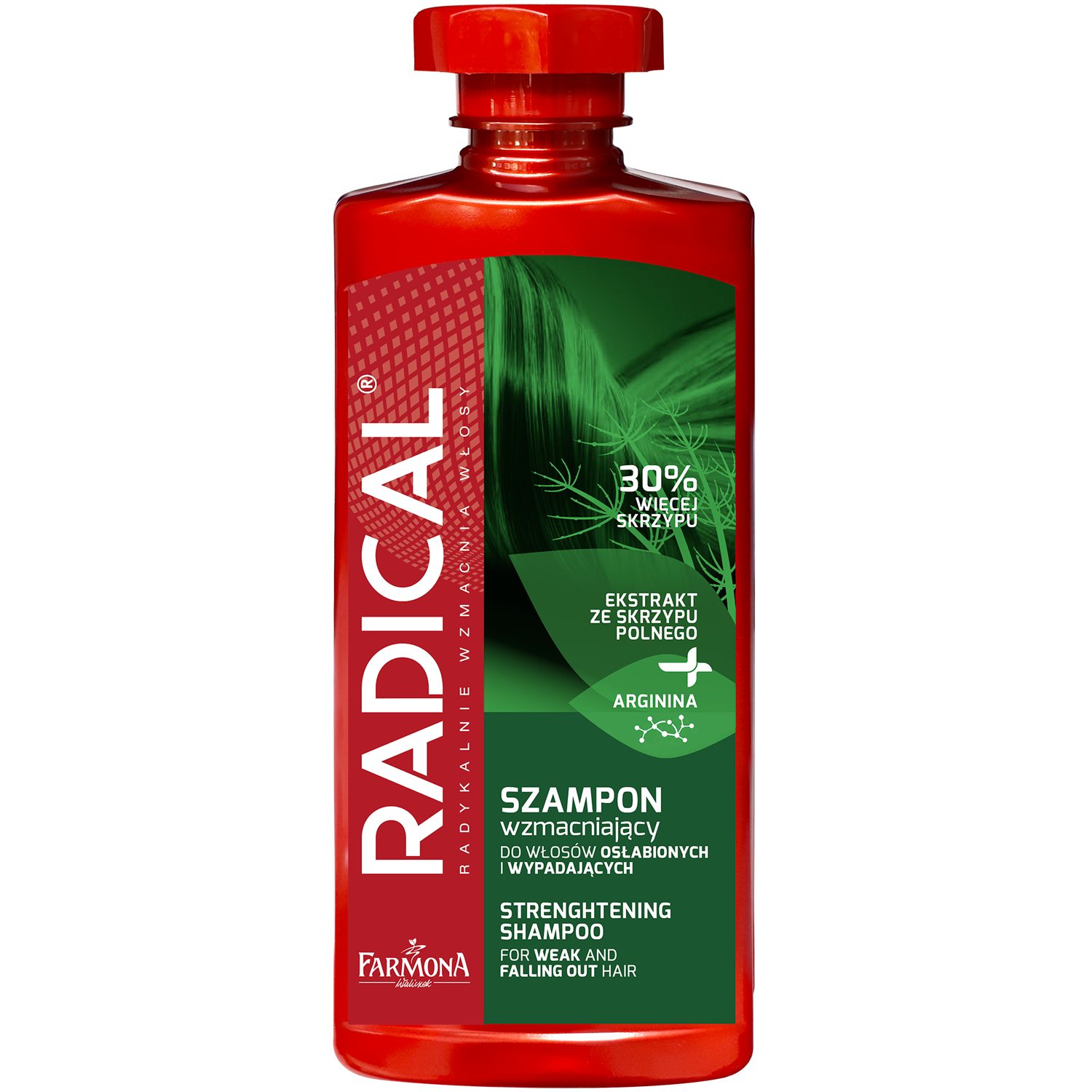 Radical Wzmacniający укрепляющий шампунь для ослабленных и выпадающих волос, 400 мл