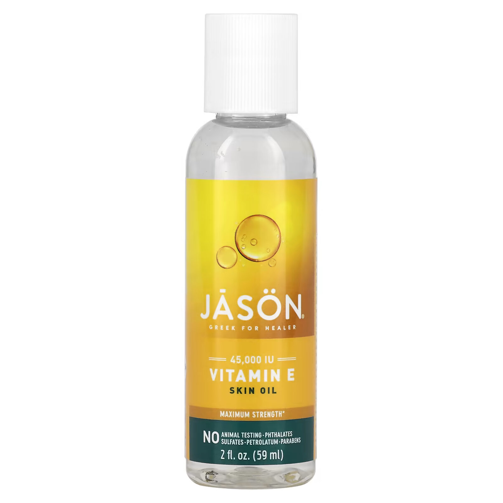 Jason Natural, Чистое натуральное масло для кожи, максимально эффективный витамин Е, 45 000 МЕ, 59 мл цена и фото