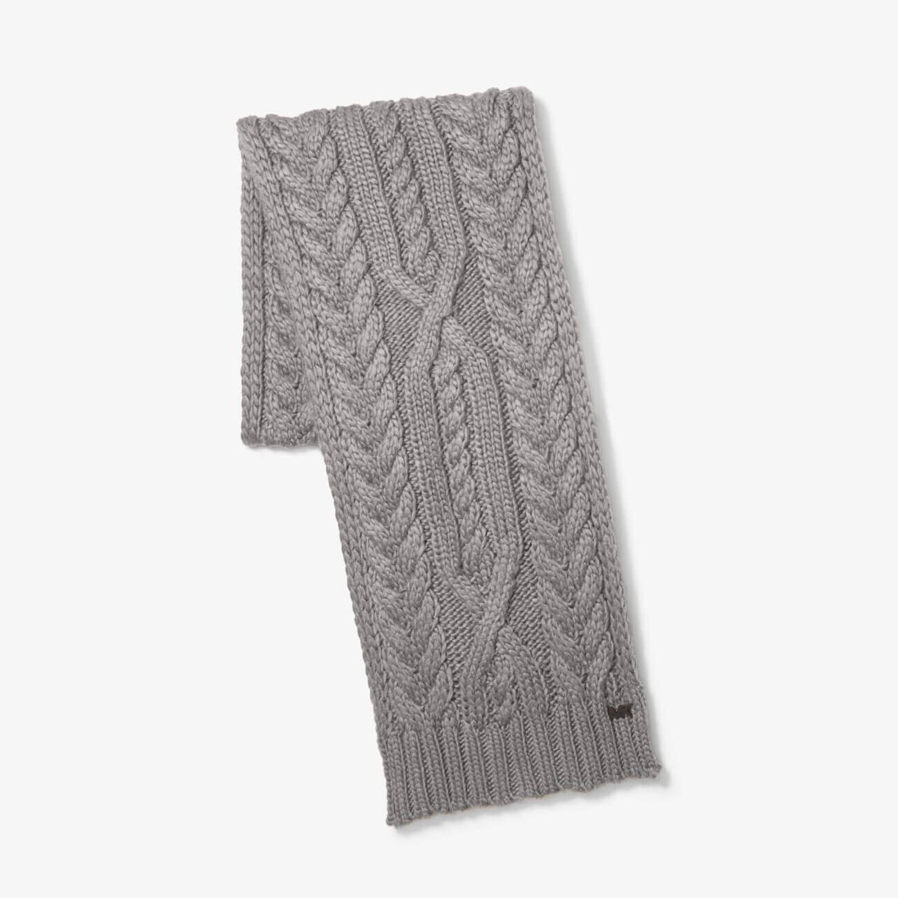 

Шарф Michael Kors Cable Knit, пепельный