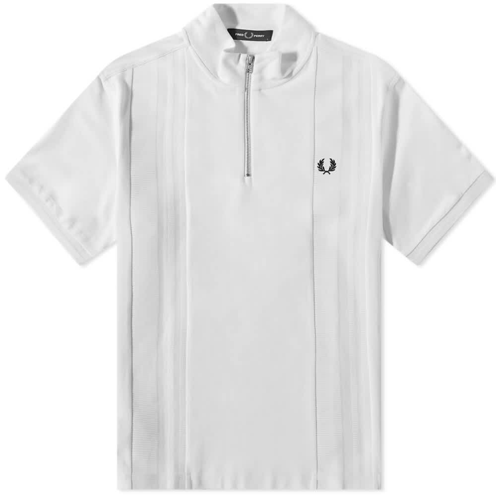 

Футболка Fred Perry Rib Insert Polo Shirt, Серый