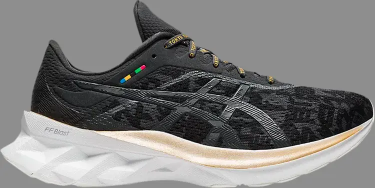 

Кроссовки wmns novablast 'edo era tribute pack' Asics, черный