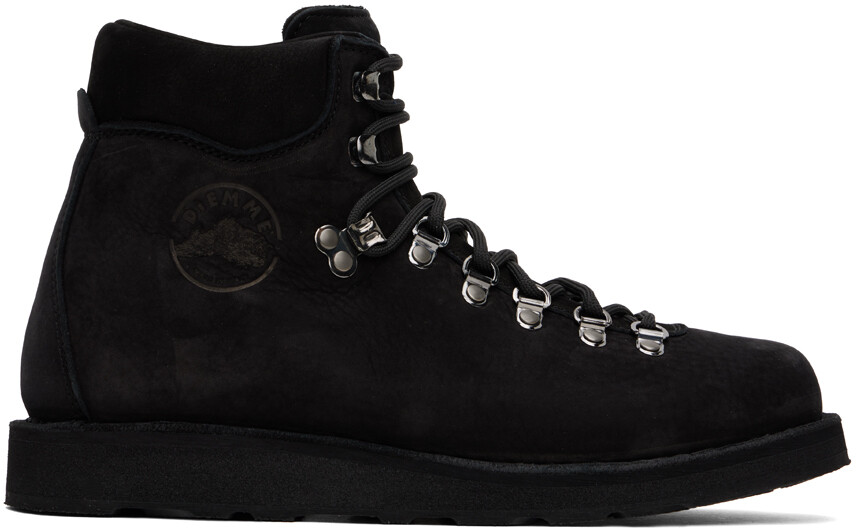 

Ботинки SSENSE Exclusive Black Roccia Vet Diemme