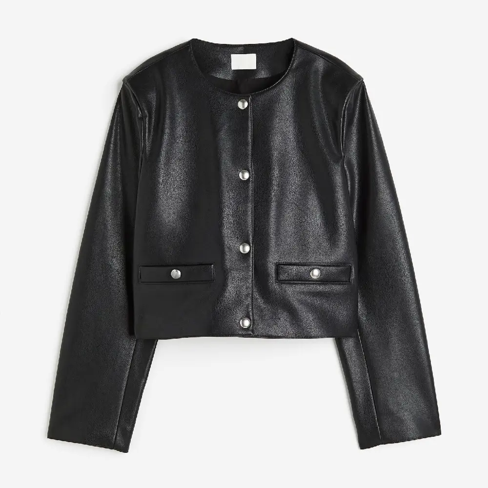 

Куртка H&M Coated, черный