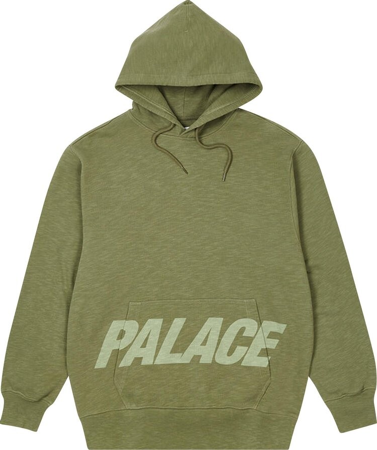 

Толстовка Palace Pal Pocket Slub Hood 'Olive', зеленый