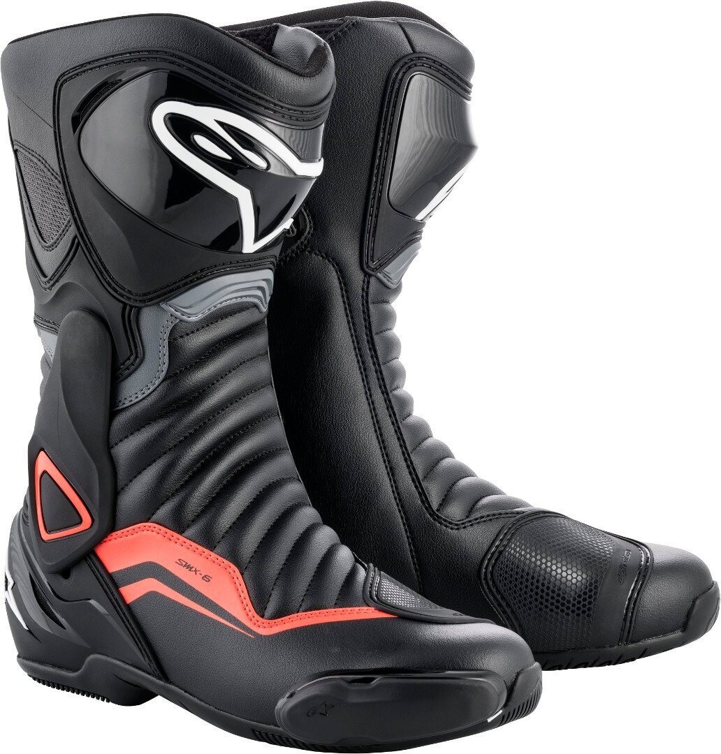 

Мотоциклетные ботинки Alpinestars SMX-6 V2, черный/серый/красный