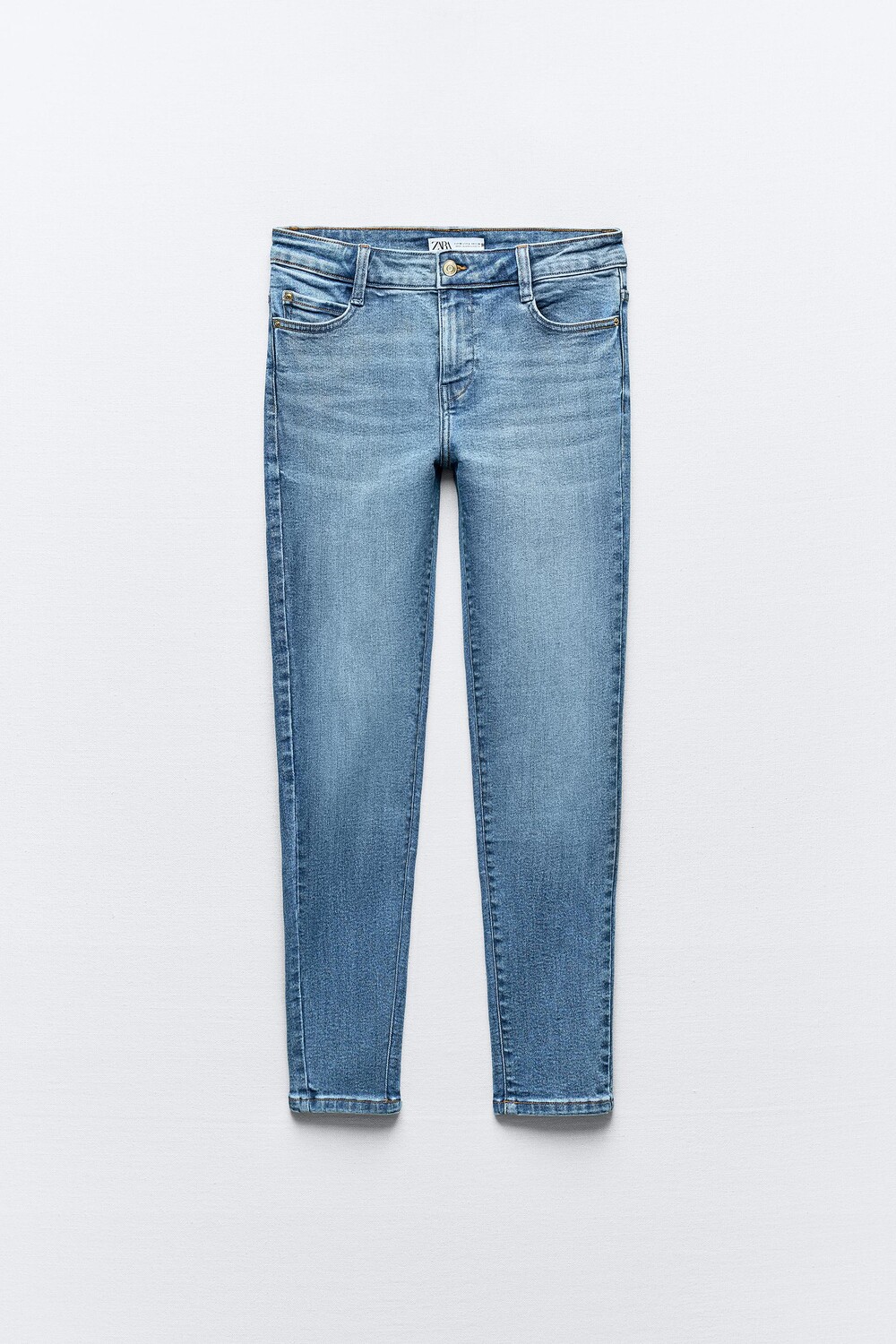 

Джинсы Zara Z1975 Skinny Basic, светло-синий