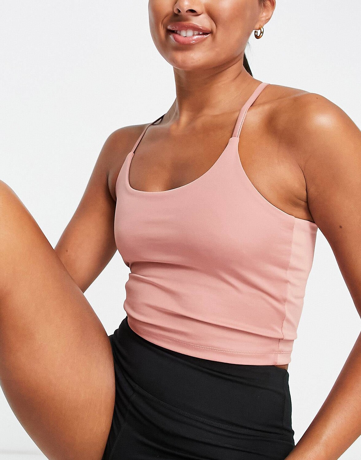 

Укороченный топ на бретелях с внутренним бюстгальтером ASOS 4505 icon Yoga