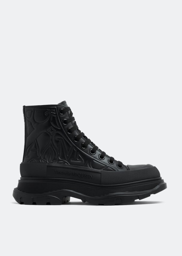 

Ботинки ALEXANDER MCQUEEN Tread Slick boots, черный