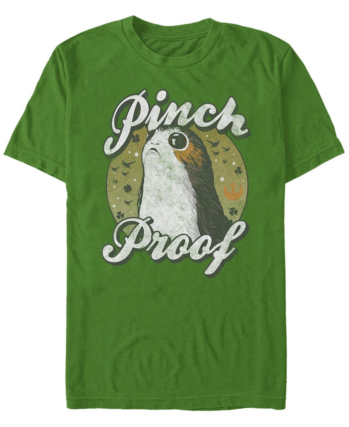 

Мужская футболка с круглым вырезом porg proof pinch proof с коротким рукавом Fifth Sun, Зеленый