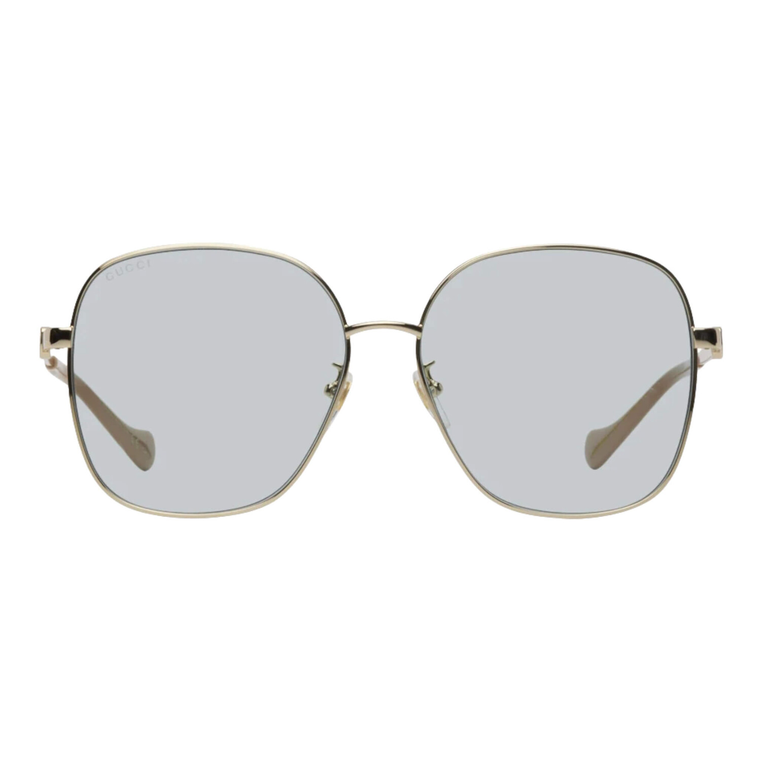 

Солнцезащитные очки Gucci Square, золотой