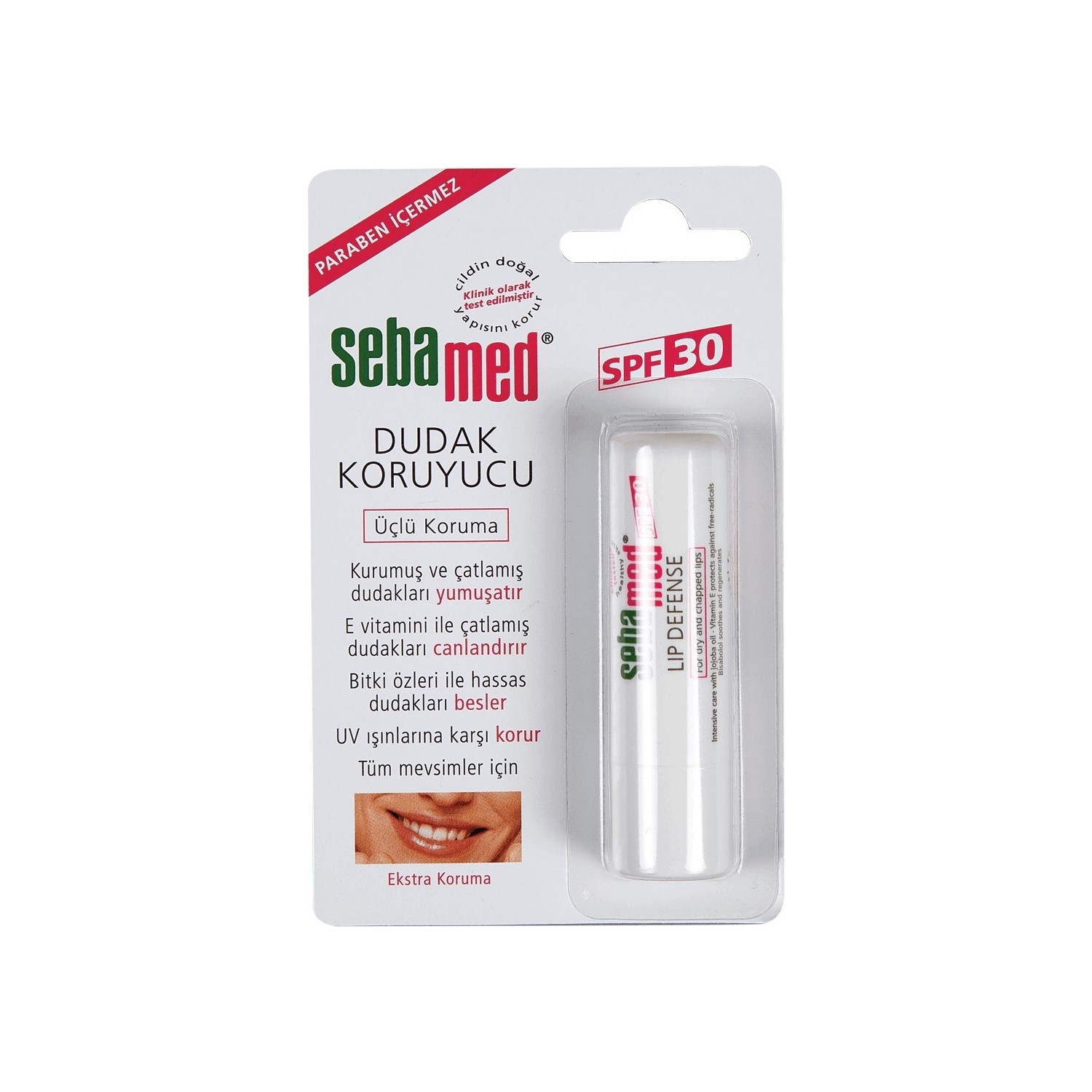 Защита для губ Sebamed SPF 30 blistex five star lip protection spf 30 4 25 г 15 унций