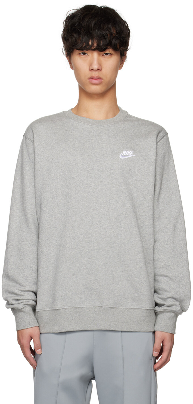 

Свитшот Nike Sportswear Club, серый
