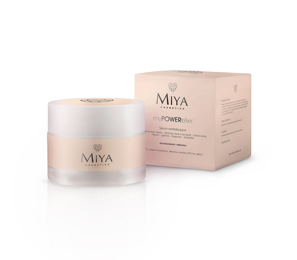 Miya Cosmetics Натуральная восстанавливающая сыворотка My Power Elixir 15 мл