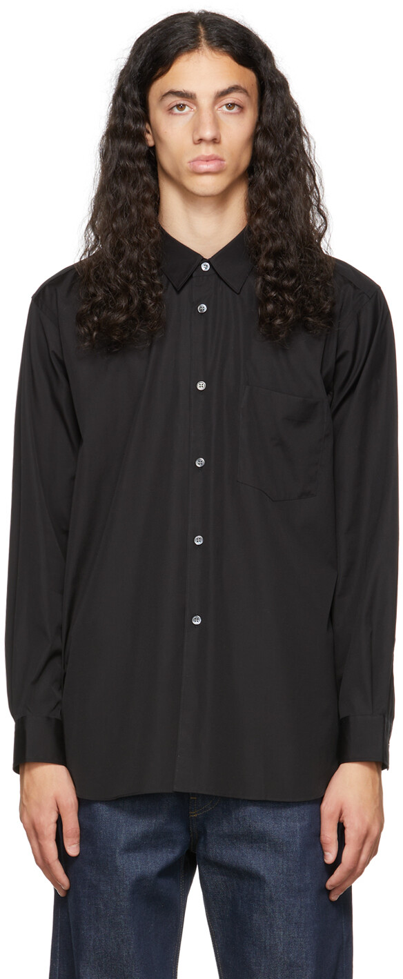 

Черная рубашка на пуговицах Comme des Garçons Shirt