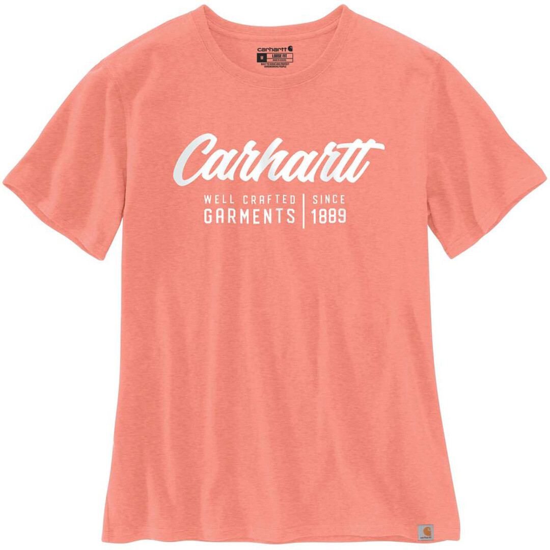 

Футболка женская Carhartt Crafted Graphic, розовый